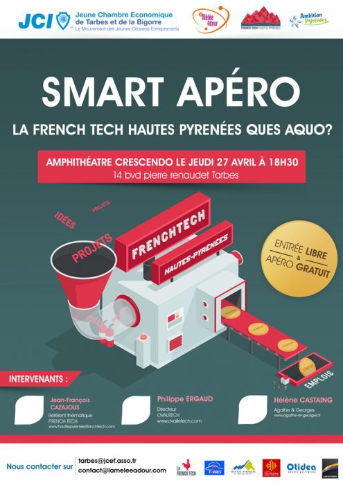 La French Tech et JCE : SMART APERO le 27/04/17